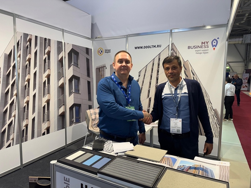 Калужский производитель фасадных панелей принял участие в выставке BakuBuild 2025